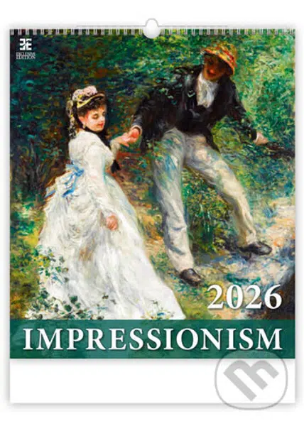 Impressionism 2026 - nástěnný kalendář