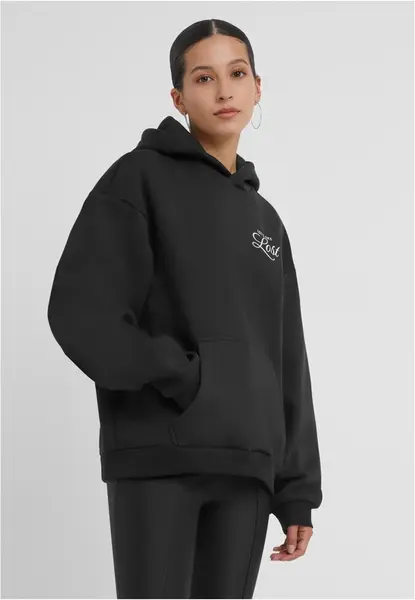 Women's hoodie Lost Flowers black