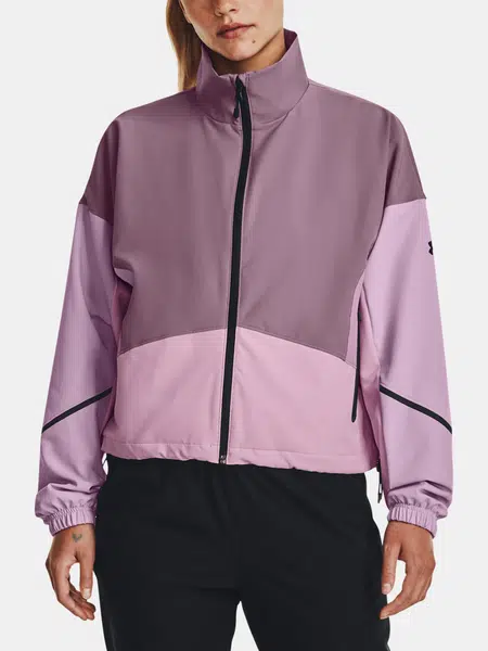Fialová športová bunda Under Armour Unstoppable Jacket