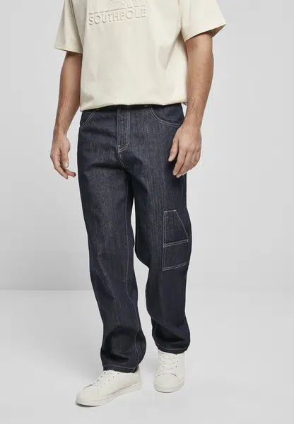 Men's Script jeans navy blue