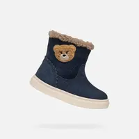 Tmavě modré dívčí zimní boty Geox Nashik