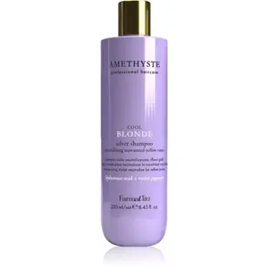 FarmaVita Amethyste Cool Blonde fialový šampon pro blond a melírované vlasy 250 ml