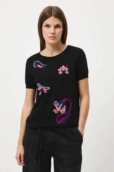 Tričko Medicine dámské, černá barva