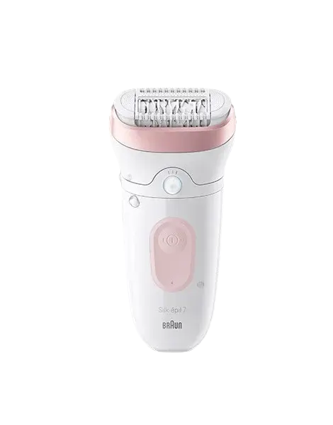 BRAUN Silk·épil 7, Epilátor 7-000, Biely/Ružový
