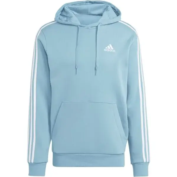 adidas 3S FL HD Pánská mikina, svetlomodrá, veľkosť