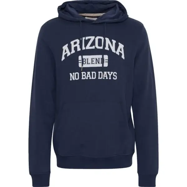 BLEND SWEATSHIRT REFULAR FIT Pánska mikina, tmavo modrá, veľkosť