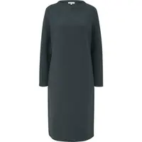 s.Oliver RL LONG SLEEVE DRESS NOOS Midi šaty, tmavo zelená, veľkosť