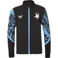 CASTORE SLAVIA PRAGUE PRE MATCH JACKET JR Detská predzápasová bunda, čierna, veľkosť
