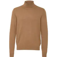 BLEND PULLOVER Pánsky sveter, hnedá, veľkosť