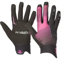 HAVEN FACTORY TRAIL LONG Dlhoprsté rukavice, čierna, veľkosť