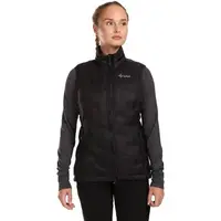 KILPI NAI Dámska zateplená vesta, čierna, veľkosť