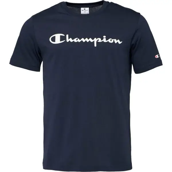 Champion SS TEE Pánske tričko, tmavo modrá, veľkosť