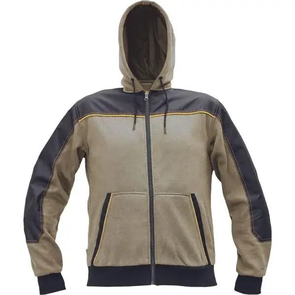 CERVA CREMORNE Pánska mikina, béžová, veľkosť