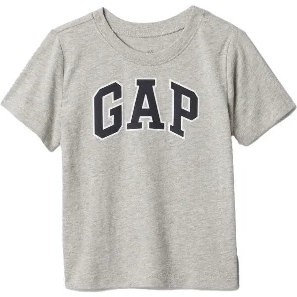 GAP V-LOGO Chlapčenské tričko, sivá, veľkosť 5Y