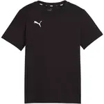 Puma TEAMGOAL CASUALS TEE JR Chlapčenské športové tričko, čierna, veľkosť