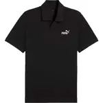 Puma ESSENTIALS NO 1.LOGO PIQUE POLO Pánske polo tričko, čierna, veľkosť