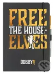 Poznámkový blok s propiskou Harry Potter: Dobby je volný skřítek (A5 14,8 x 21 cm)