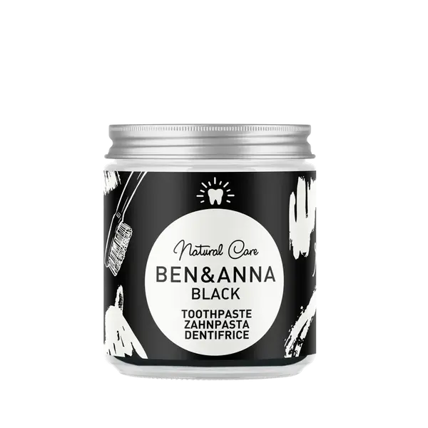 BEN & ANNA bieliaca zubná pasta s aktívnym uhlím 100 ml