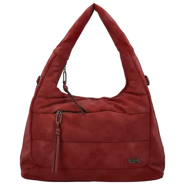 Dámská kabelka na rameno vínová - Coveri Orestis