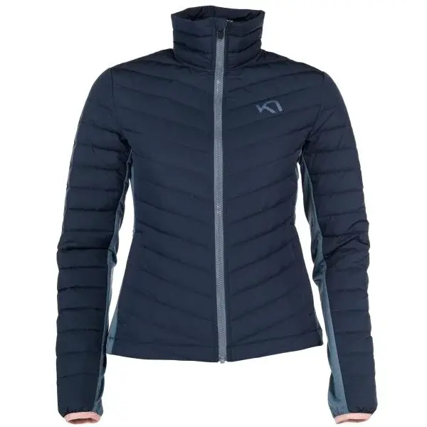 KARI TRAA EVA DOWN JACKET Dámska páperová izolačná bunda, tmavo modrá, veľkosť