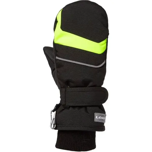 LOAP RUMOR Detské palčiaky, čierna, veľkosť 12Y