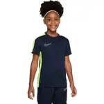 Nike DRI-FIT ACADEMY Detské futbalové tričko, tmavo modrá, veľkosť