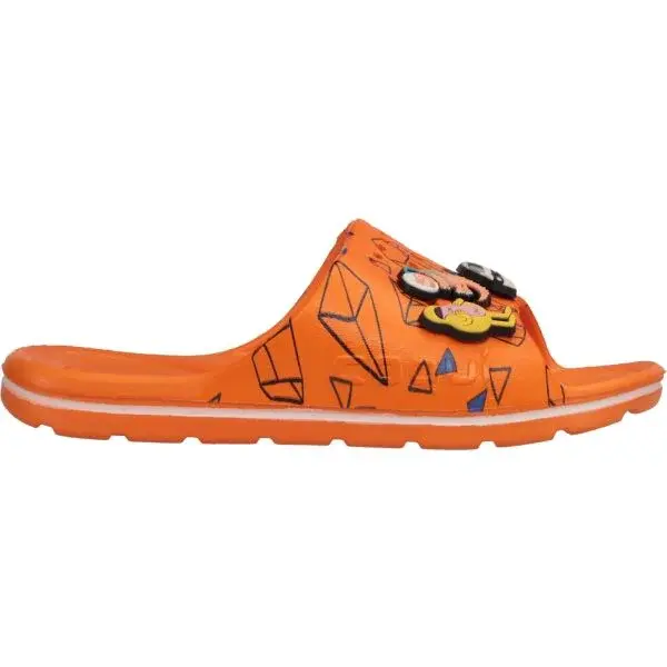 Coqui LONG SET Detské šľapky, oranžová, veľkosť