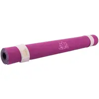 YOGGYS HAMSA 1.5 MM Joga podložka, fialová, veľkosť