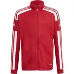 adidas SQ21 TR JKT Y Chlapčenská futbalová mikina, červená, veľkosť