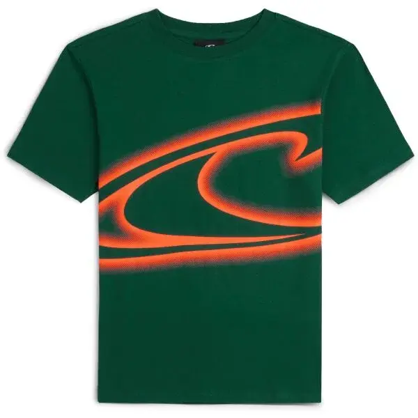 O'Neill WAVE Chlapčenské tričko, tmavo zelená, veľkosť