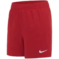 Nike ESSENTIAL 4 Chlapčenské kúpacie šortky, červená, veľkosť
