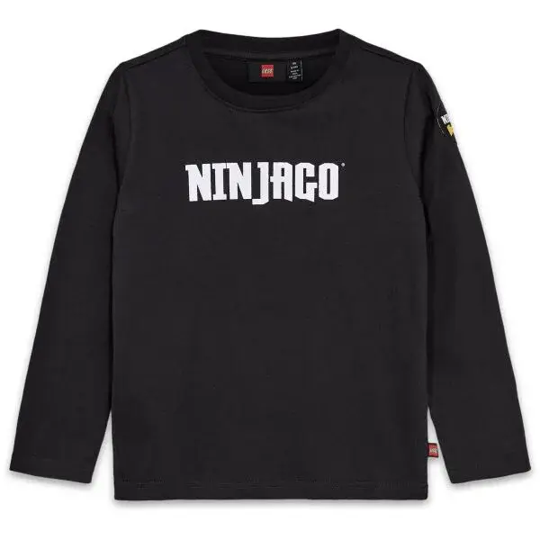 LEGO&reg; kidswear LWTANO 614 Chlapčenské tričko s dlhým rukávom, čierna, veľkosť