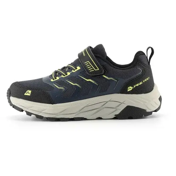 ALPINE PRO DANGO Detská outdoorová obuv, tmavo modrá, veľkosť
