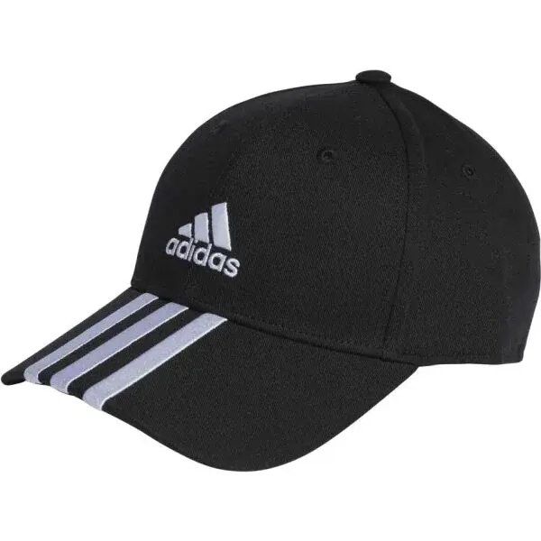 adidas 3-STRIPES BASEBALL CAP Šiltovka, čierna, veľkosť