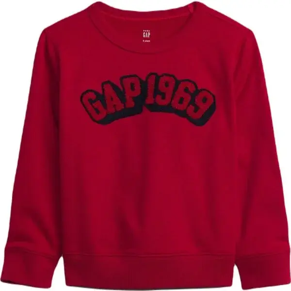 GAP BABY Detská mikina, červená, veľkosť 4Y