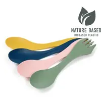 Light my fire SPORK ORIGINAL BIO 4-PACK NATURE Príbor, tmavo zelená, veľkosť