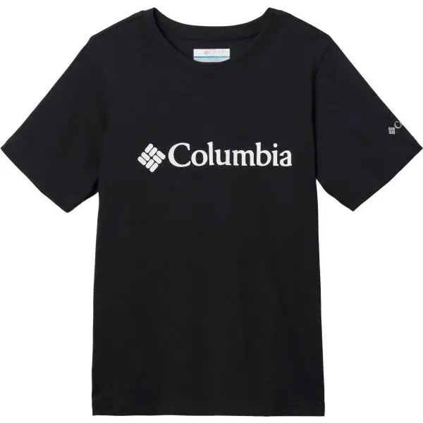 Columbia VALLEY CREED SHORT SLEEVE GRAPHIC SHIRT Detské tričko, čierna, veľkosť
