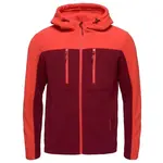 Willard MAIKEL Pánska flísová mikina, vínová, veľkosť