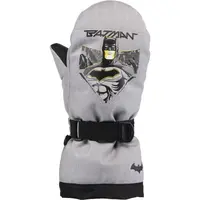 Warner Bros BATMAN Detské zimné palcové rukavice, sivá, veľkosť 4-5Y