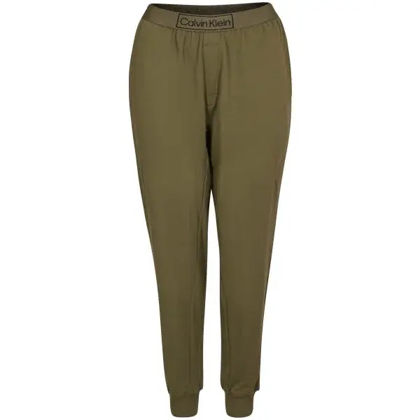 Calvin Klein REIMAGINED HER LW-JOGGER Dámske tepláky, khaki, veľkosť