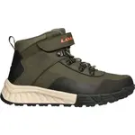 LOAP ENIME Chlapčenské zimné topánky, tmavo zelená, veľkosť