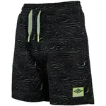 Umbro MANUEL Pohodlné chlapčenské šortky z úpletu, čierna, veľkosť 116-122
