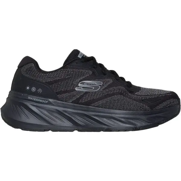 Skechers EDGERIDE - KONZO Pánska vychádzková obuv, čierna, veľkosť