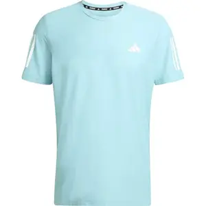 adidas OWN THE RUN B TEE Pánske športové tričko, tyrkysová, veľkosť XXL