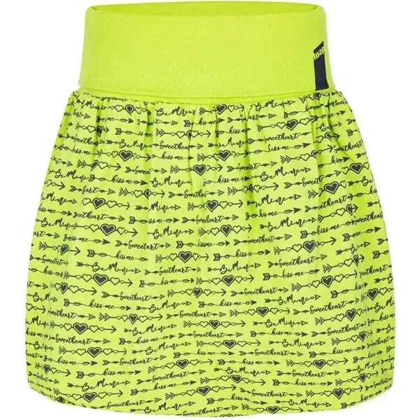 LOAP BESRITA Dievčenská sukňa, svetlo zelená, veľkosť 122-128