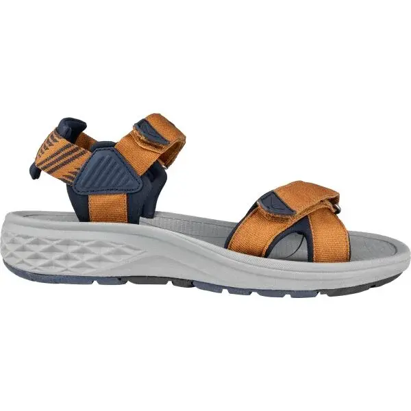 ALPINE PRO REIS Pánska letná obuv, hnedá, veľkosť