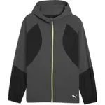 Puma M RUN ULTRAWEAVE HOODED JACKET Pánska bežecká bunda, tmavo sivá, veľkosť