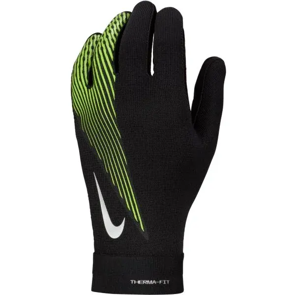 Nike ACADEMY THERMA-FIT Futbalové rukavice, čierna, veľkosť