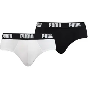 Puma BASIC BRIEF 2P Pánske slipy, biela, veľkosť
