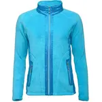 TRIMM FLOWERS Dámska mikina, modrá, veľkosť